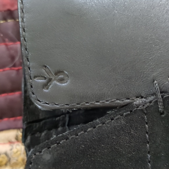 EMU* Australia 'Carlisle' suede/leather slip on wedge heel easy wear ankle boot - Picture 5 of 13